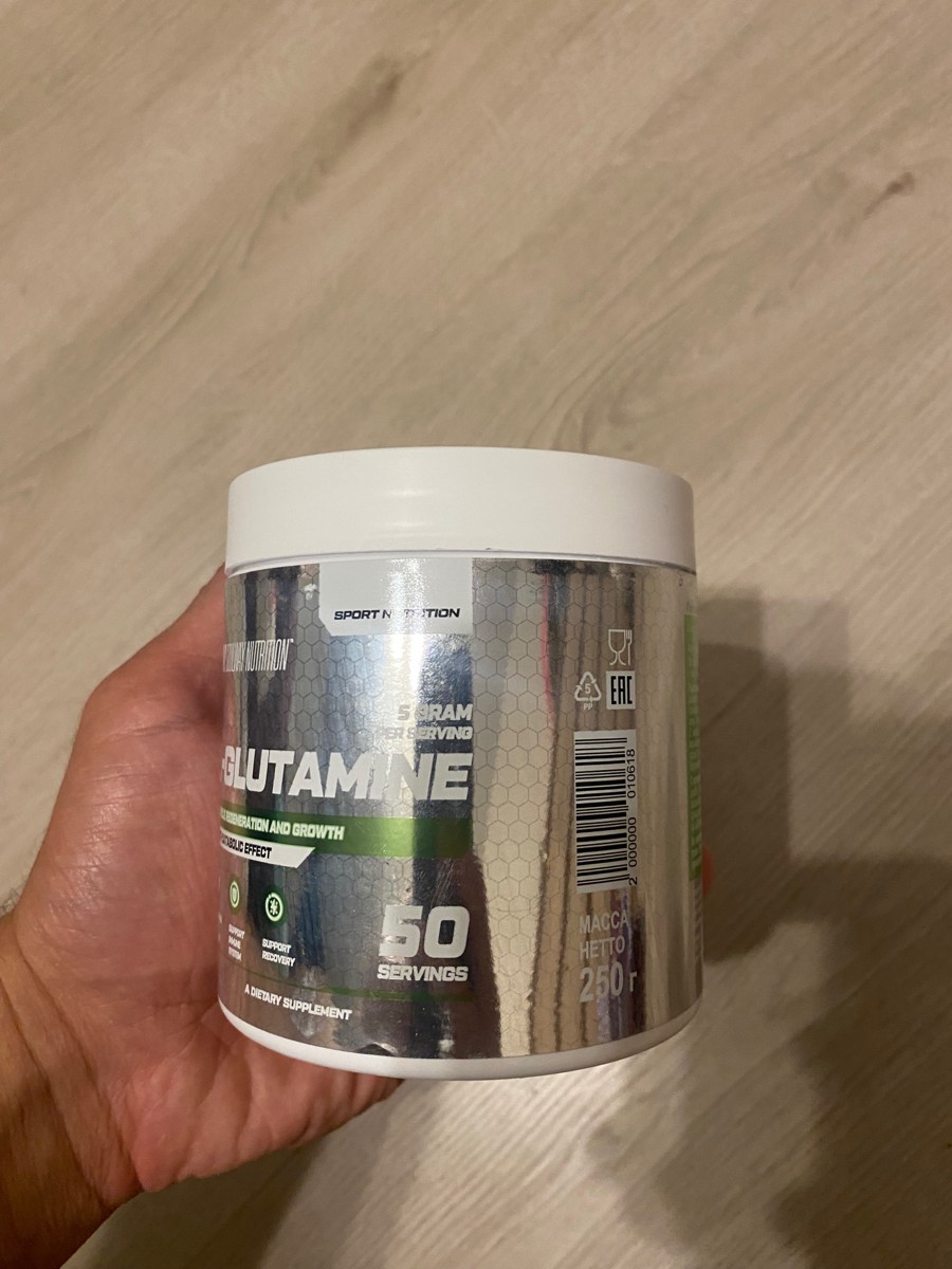Фото покупателя №12 из 16: L-глутамин порошок Soul Way 250 г 50 порций, аминокислота для восстановления, спортивное питание, для набора мышечной массы, для иммунитета, для тренировок, для здоровья, для женщин и мужчин, витамины, отзыв на 5 из 5, Ozon, 6 сентября 2024