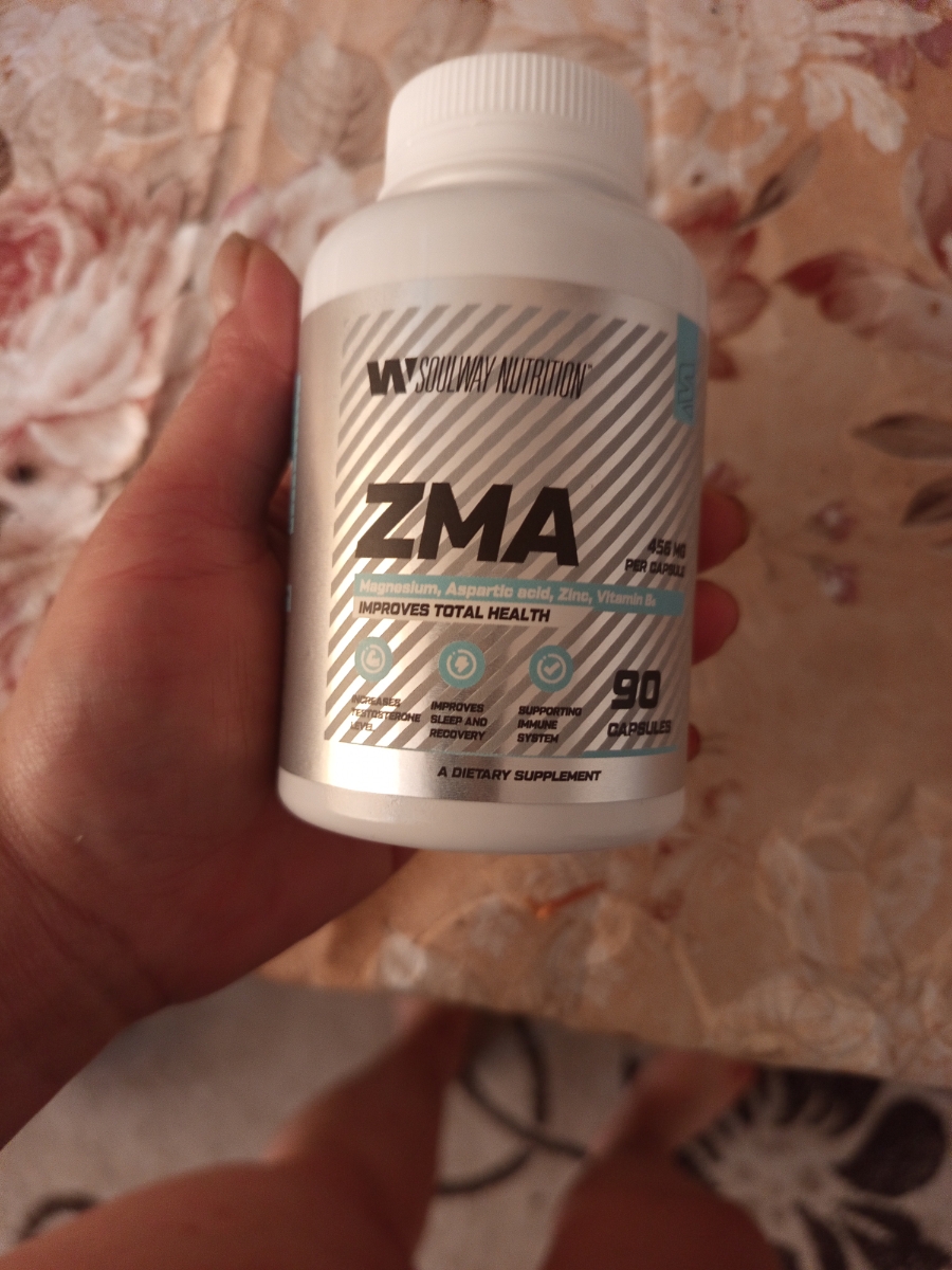 Фото покупателя №23 из 88: ZMA комплекс бустер тестостерона, цинк магний B6, для мужчин, 456 мг Soul Way 90 капсул,, отзыв на 5 из 5, Ozon, 25 ноября 2025