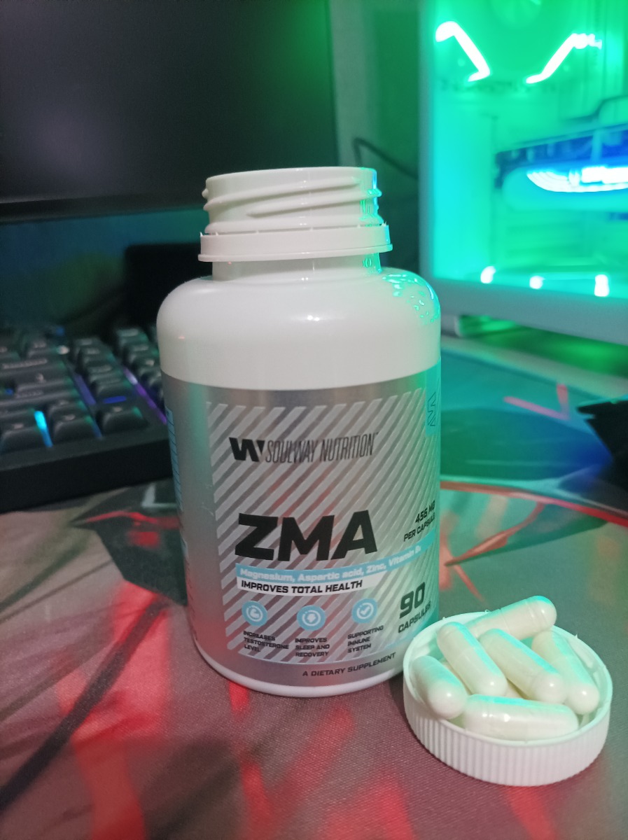 Фото покупателя №14 из 88: ZMA комплекс бустер тестостерона, цинк магний B6, для мужчин, 456 мг Soul Way 90 капсул,, отзыв на 5 из 5, Ozon, 9 декабря 2025