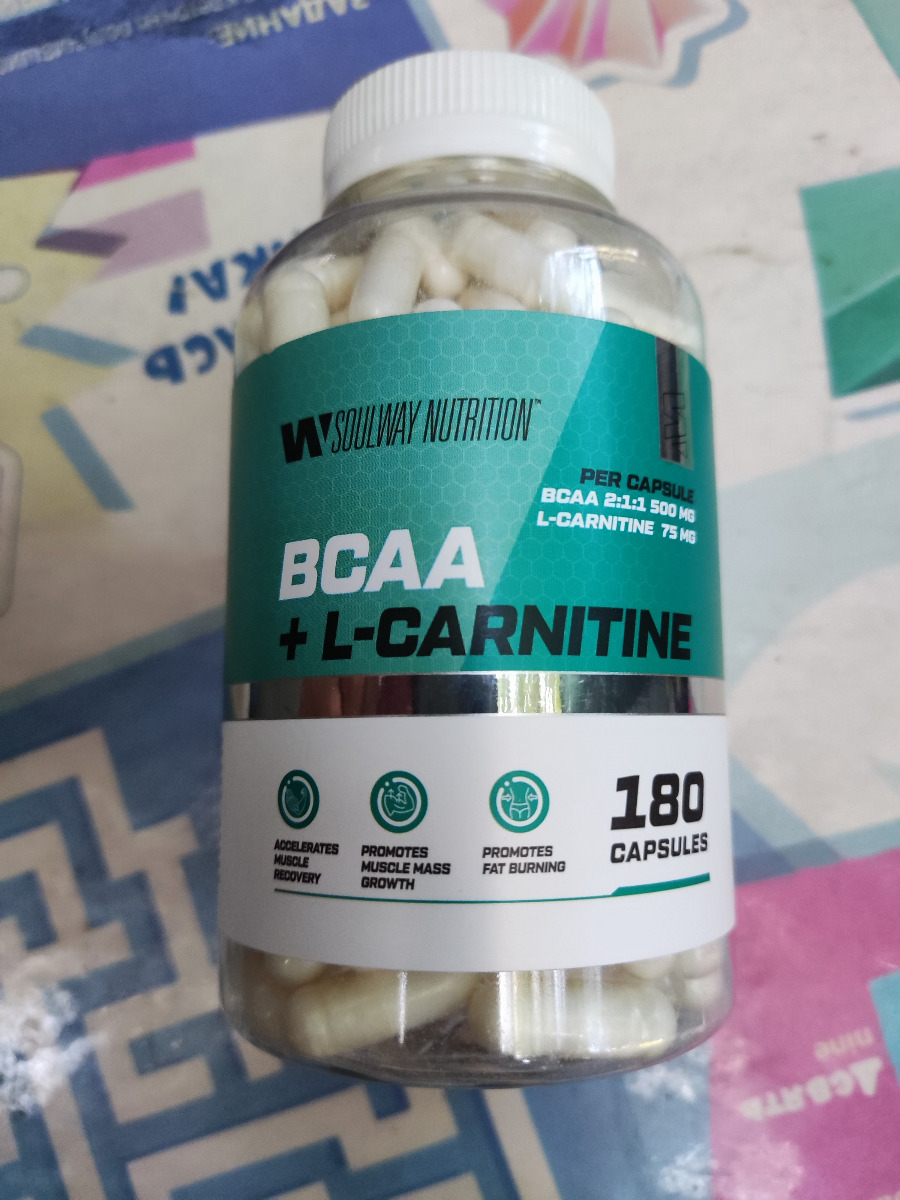 Фото покупателя №41 из 51: BCAA + L-карнитин Soul Way 180 капсул, аминокислоты для сушки и рельефа, спортивное питание, для похудения, для выносливости, жиросжигатель, для мужчин и женщин, для тренировок, аминокислоты для мышц, отзыв на 5 из 5, Ozon, 29 сентября 2024