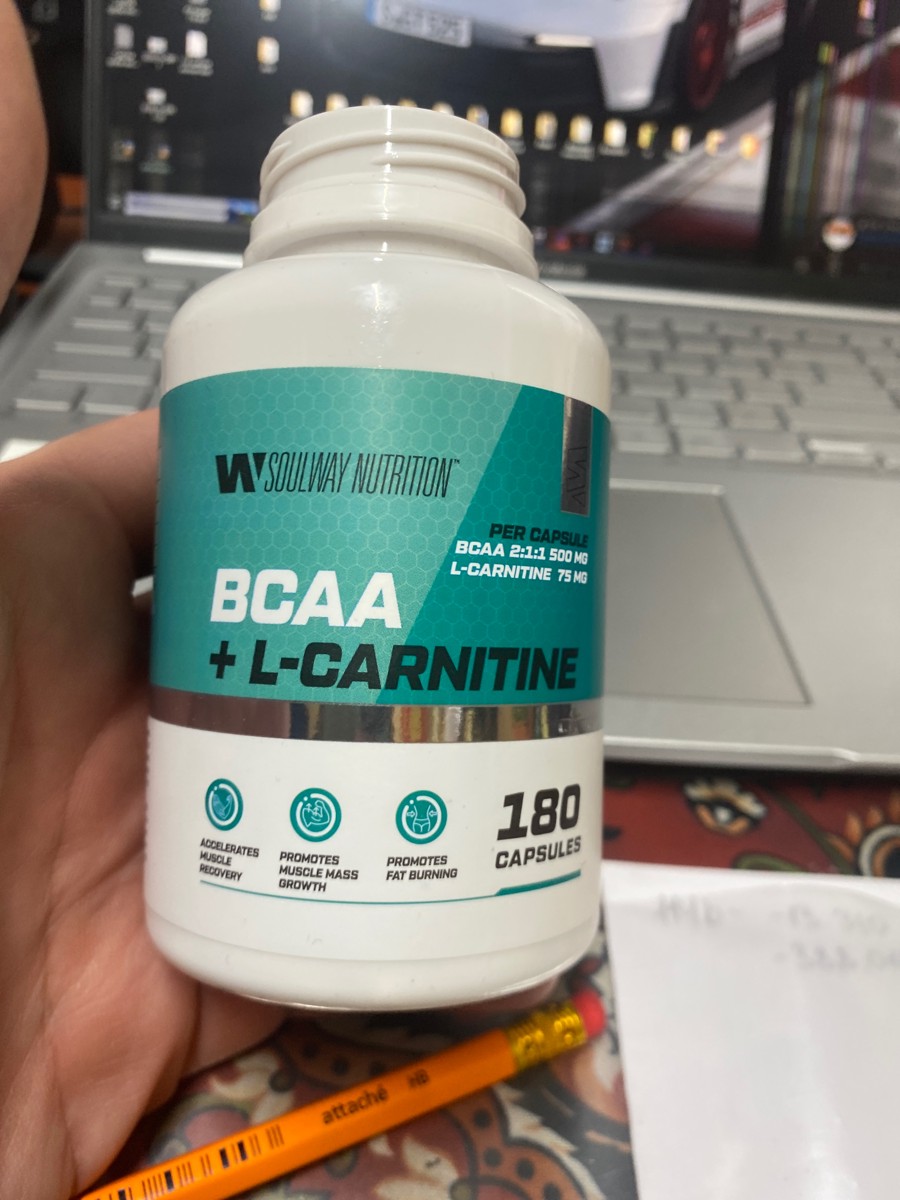 Фото покупателя №14 из 51: BCAA + L-карнитин Soul Way 180 капсул, аминокислоты для сушки и рельефа, спортивное питание, для похудения, для выносливости, жиросжигатель, для мужчин и женщин, для тренировок, аминокислоты для мышц, отзыв на 5 из 5, Ozon, 26 января 2026