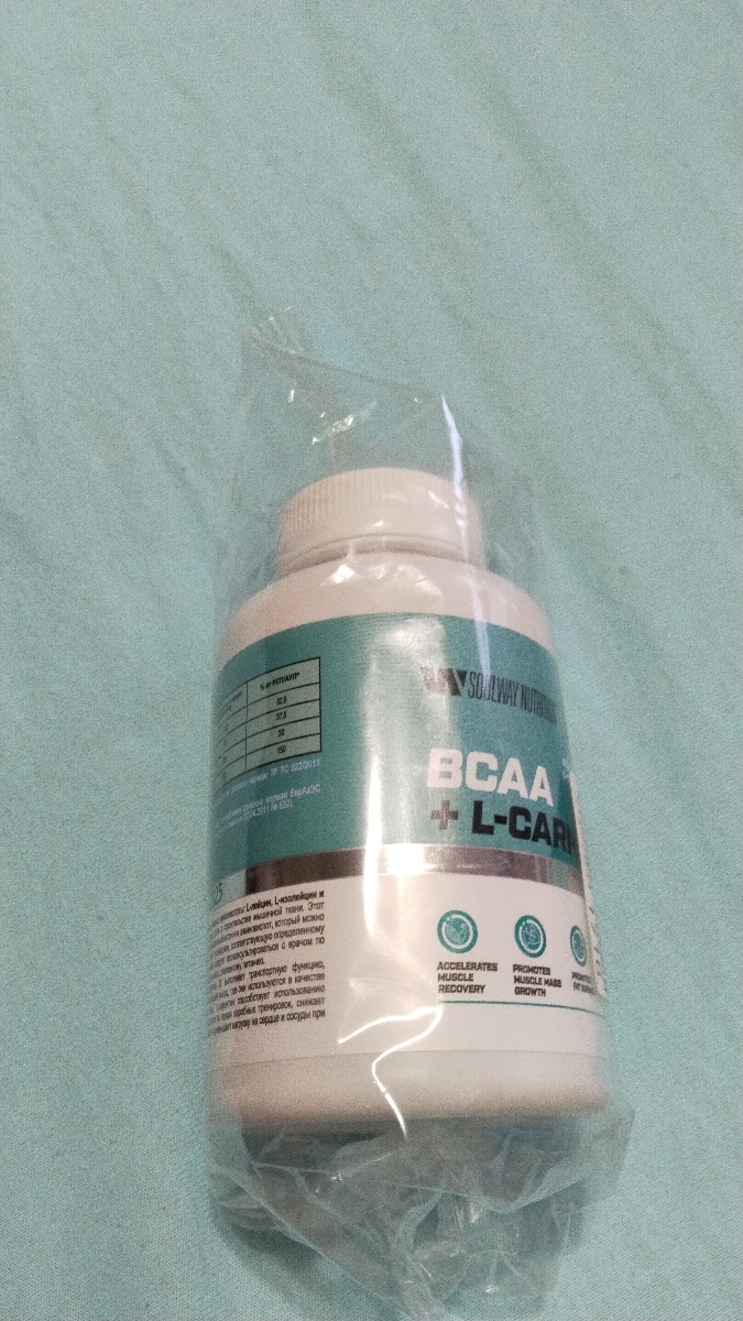 Фото покупателя №7 из 51: BCAA + L-карнитин Soul Way 180 капсул, аминокислоты для сушки и рельефа, спортивное питание, для похудения, для выносливости, жиросжигатель, для мужчин и женщин, для тренировок, аминокислоты для мышц, отзыв на 5 из 5, Ozon, 19 февраля 2026