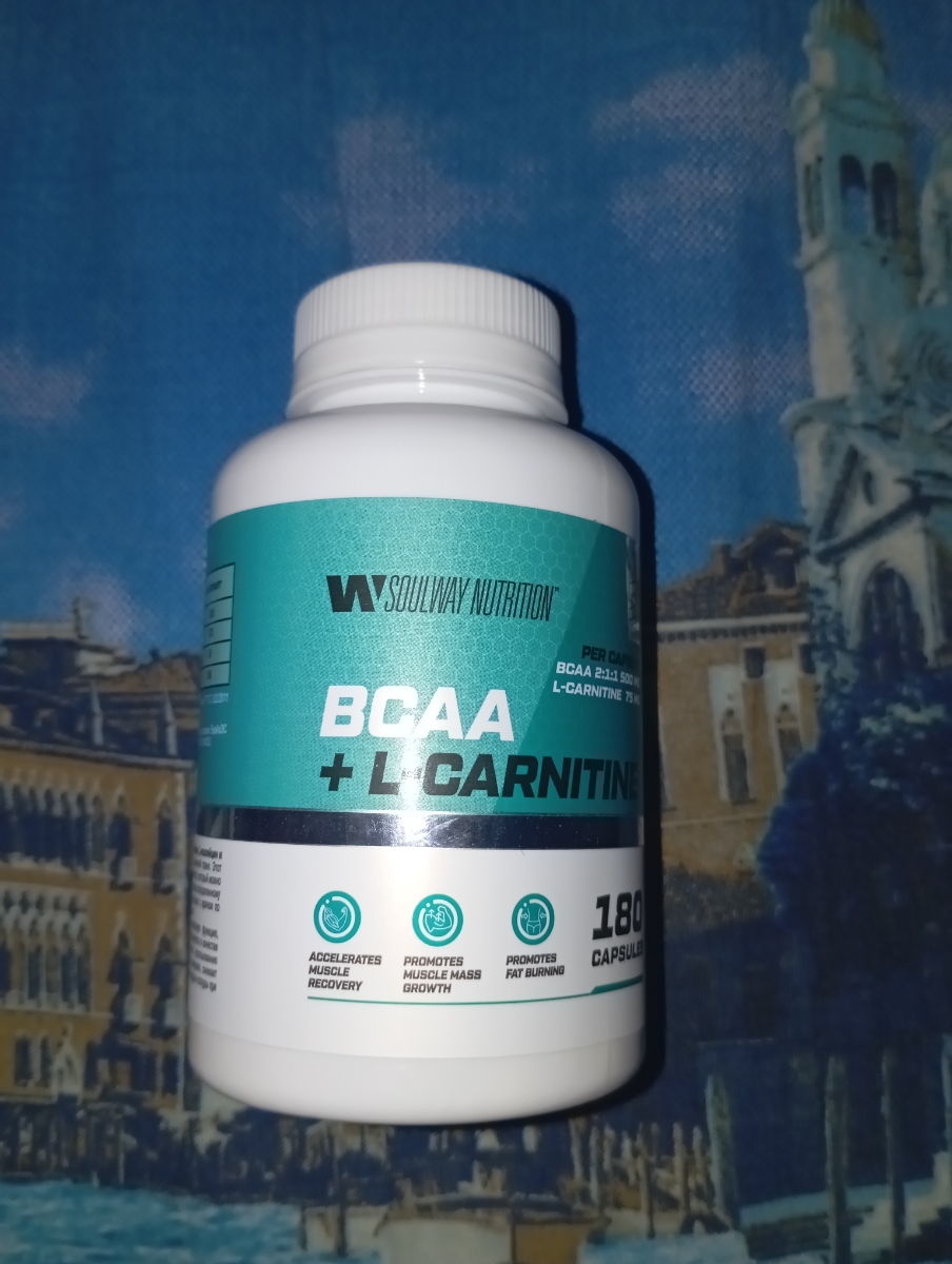 Фото покупателя №5 из 51: BCAA + L-карнитин Soul Way 180 капсул, аминокислоты для сушки и рельефа, спортивное питание, для похудения, для выносливости, жиросжигатель, для мужчин и женщин, для тренировок, аминокислоты для мышц, отзыв на 4 из 5, Ozon, 12 марта 2026