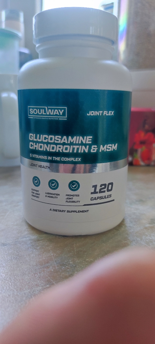 Фото покупателя №943 из 995: Глюкозамин хондроитин MSM Soul Way 180 капсул, для суставов и связок, хондропротектор, отзыв на 5 из 5, Ozon, 4 июня 2024