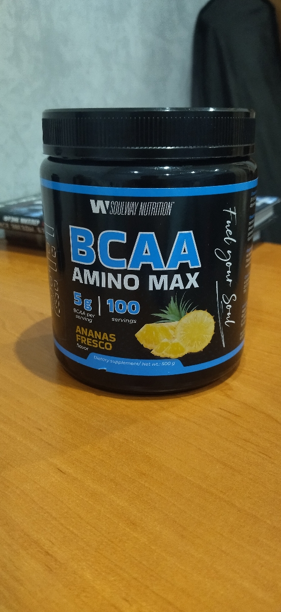 Фото покупателя №85 из 87: BCAA аминокислоты Ананас Soul Way 500 г, спортивное питание бцаа для набора мышечной массы, для восстановления после тренировки, аминокислоты для мышц, для выносливости, для тренировок, для мужчин, отзыв на 5 из 5, Ozon, 18 ноября 2023