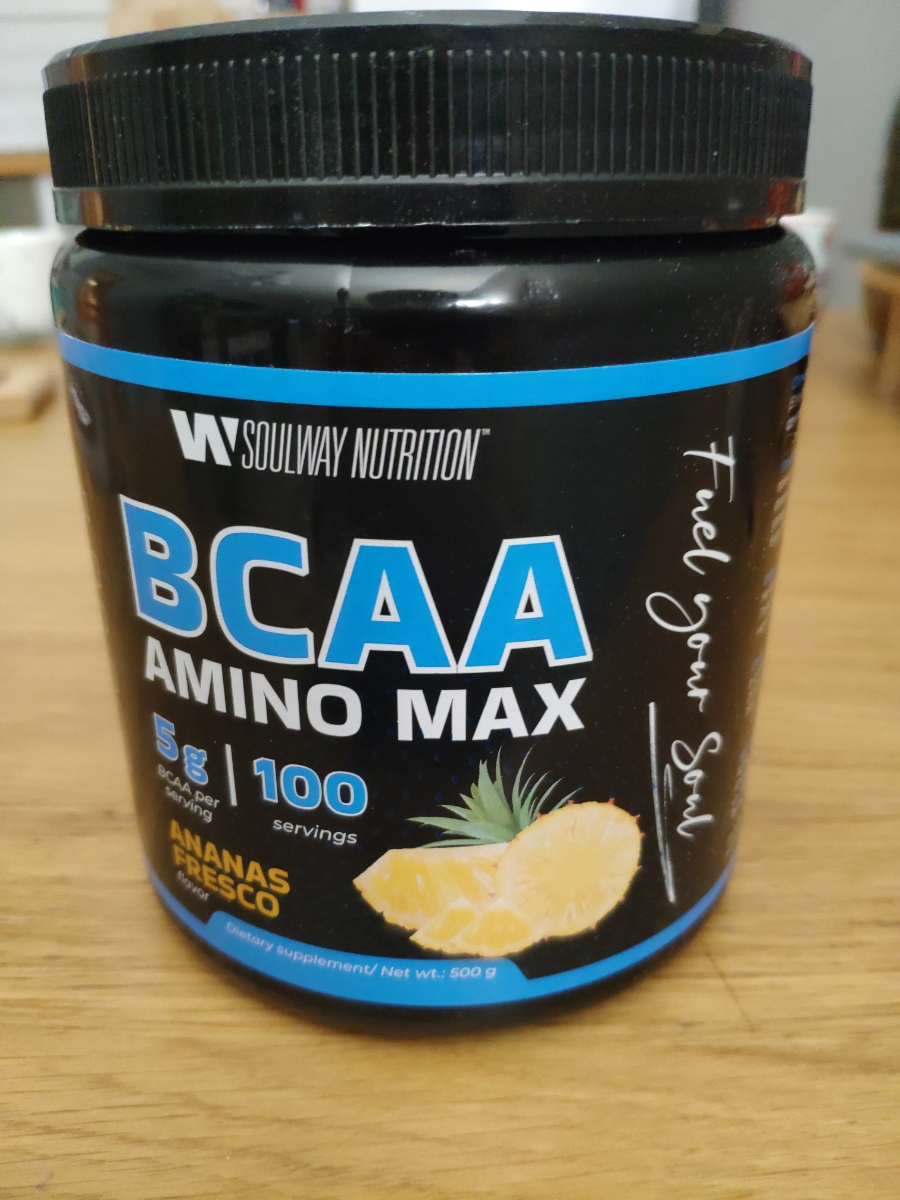 Фото покупателя №79 из 87: BCAA аминокислоты Ананас Soul Way 500 г, спортивное питание бцаа для набора мышечной массы, для восстановления после тренировки, аминокислоты для мышц, для выносливости, для тренировок, для мужчин, отзыв на 5 из 5, Ozon, 15 января 2024