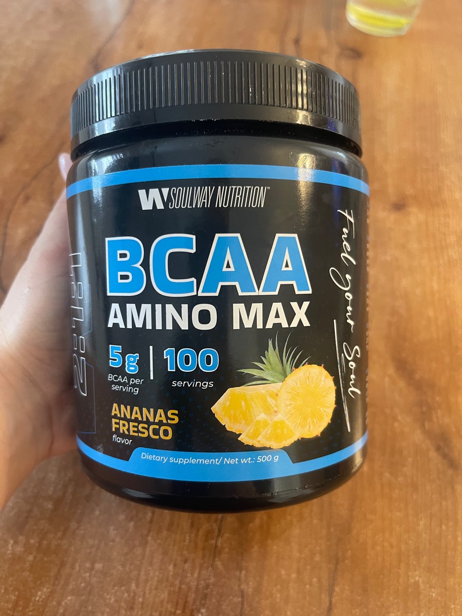 Фото покупателя №72 из 87: BCAA аминокислоты Ананас Soul Way 500 г, спортивное питание бцаа для набора мышечной массы, для восстановления после тренировки, аминокислоты для мышц, для выносливости, для тренировок, для мужчин, отзыв на 5 из 5, Ozon, 27 января 2024