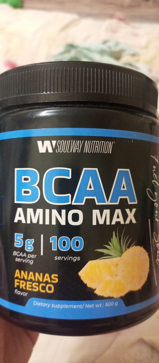 Фото покупателя №65 из 87: BCAA аминокислоты Ананас Soul Way 500 г, спортивное питание бцаа для набора мышечной массы, для восстановления после тренировки, аминокислоты для мышц, для выносливости, для тренировок, для мужчин, отзыв на 5 из 5, Ozon, 24 февраля 2024