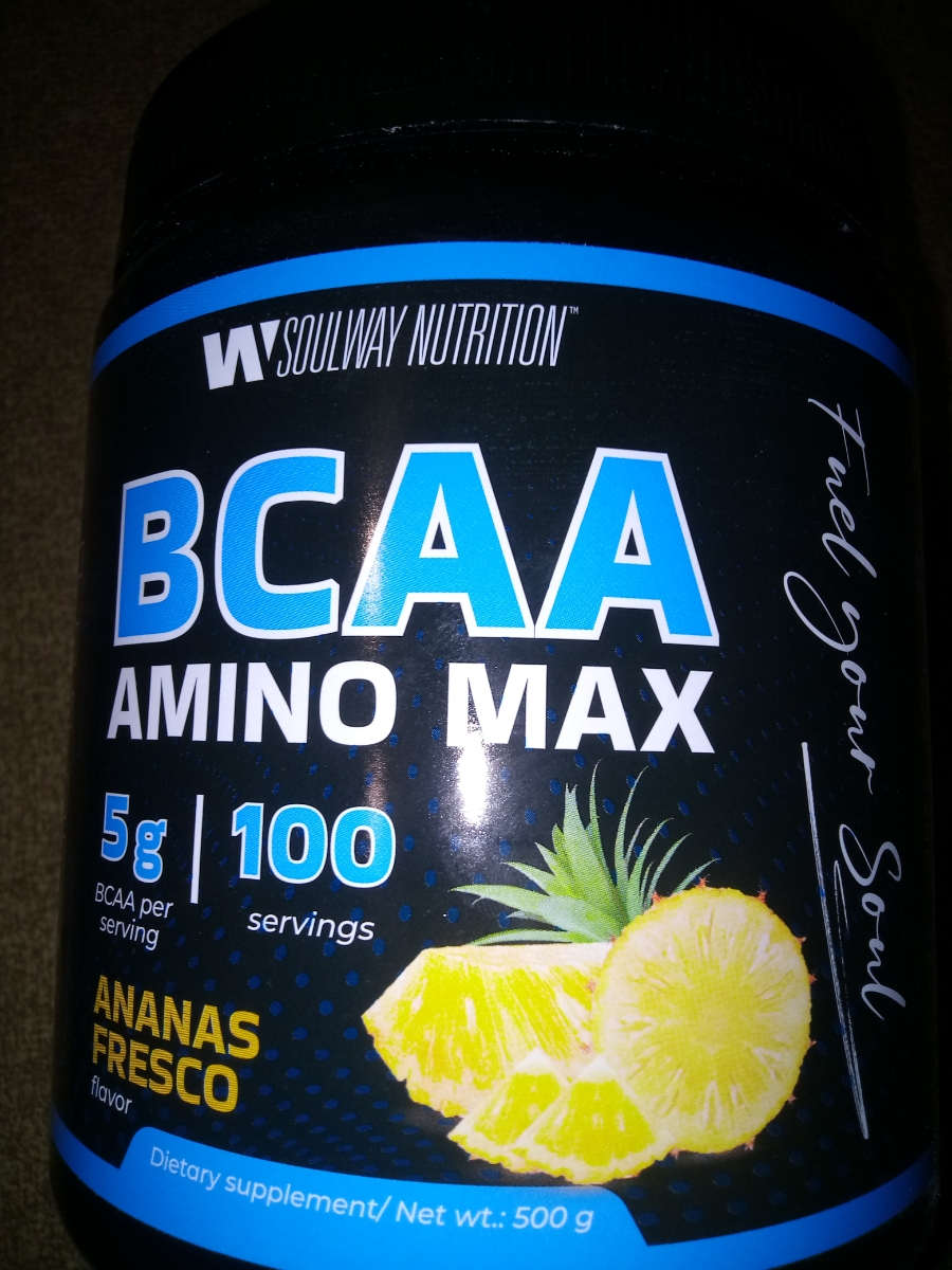 Фото покупателя №64 из 87: BCAA аминокислоты Ананас Soul Way 500 г, спортивное питание бцаа для набора мышечной массы, для восстановления после тренировки, аминокислоты для мышц, для выносливости, для тренировок, для мужчин, отзыв на 4 из 5, Ozon, 27 февраля 2024