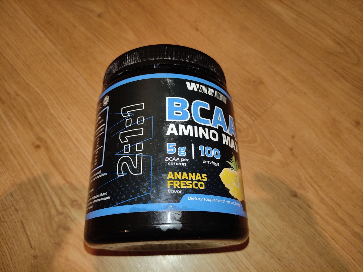 Фото покупателя №54 из 87: BCAA аминокислоты Ананас Soul Way 500 г, спортивное питание бцаа для набора мышечной массы, для восстановления после тренировки, аминокислоты для мышц, для выносливости, для тренировок, для мужчин, отзыв на 4 из 5, Ozon, 6 мая 2024