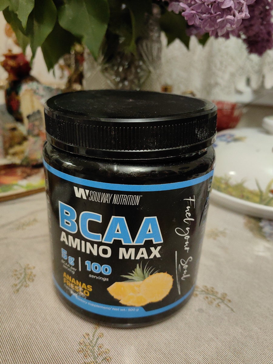 Фото покупателя №52 из 87: BCAA аминокислоты Ананас Soul Way 500 г, спортивное питание бцаа для набора мышечной массы, для восстановления после тренировки, аминокислоты для мышц, для выносливости, для тренировок, для мужчин, отзыв на 5 из 5, Ozon, 6 мая 2024