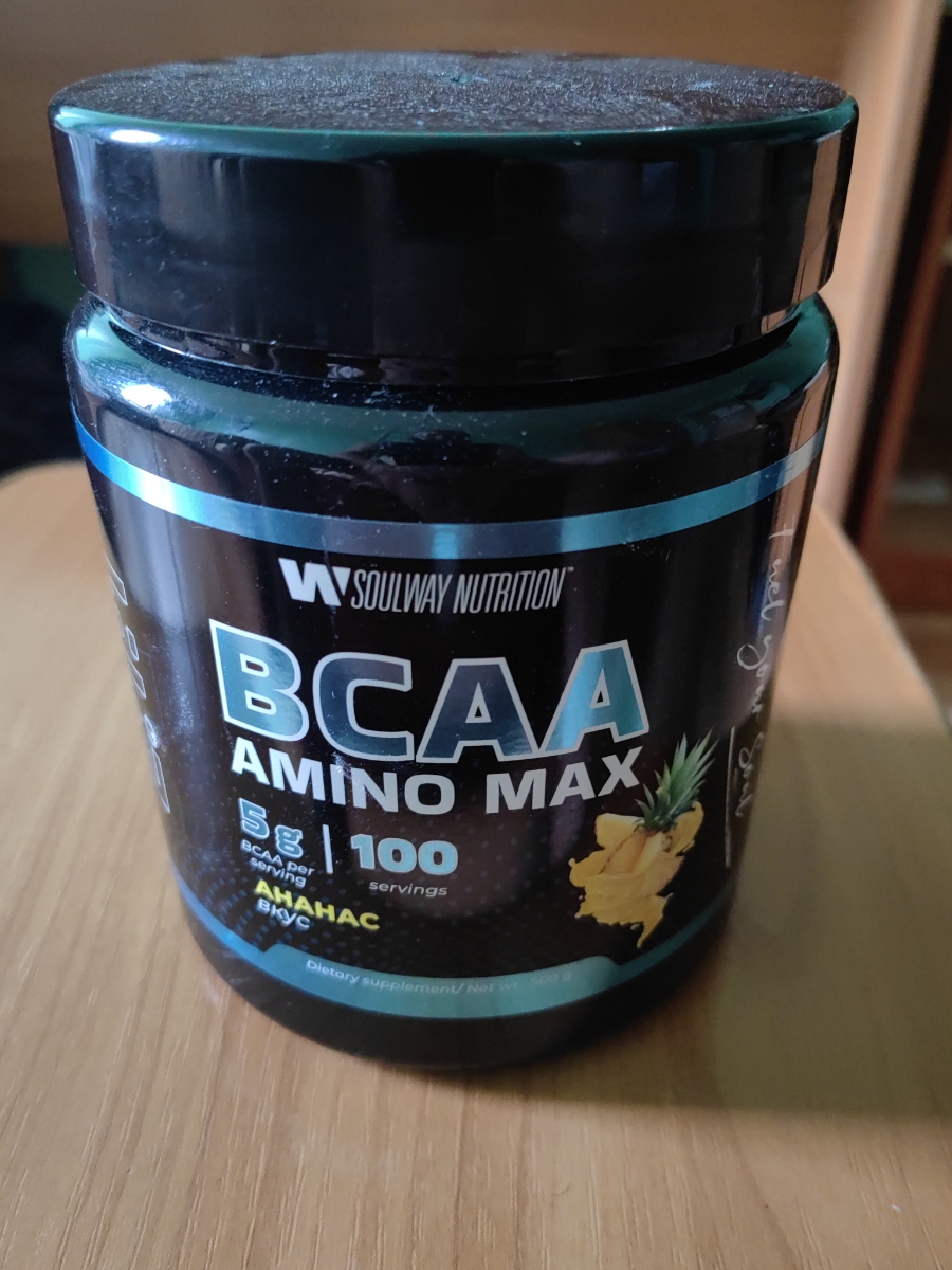 Фото покупателя №28 из 87: BCAA аминокислоты Ананас Soul Way 500 г, спортивное питание бцаа для набора мышечной массы, для восстановления после тренировки, аминокислоты для мышц, для выносливости, для тренировок, для мужчин, отзыв на 4 из 5, Ozon, 12 августа 2025