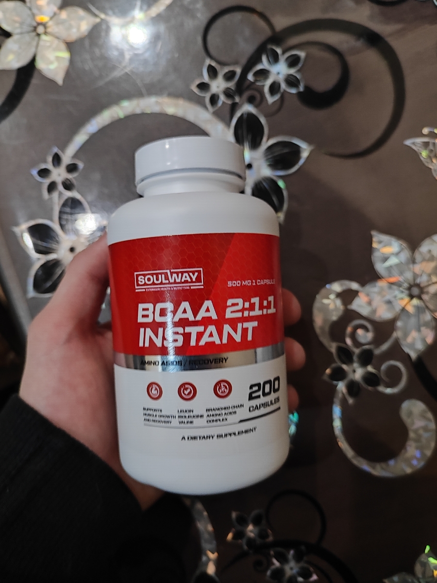 Фото покупателя №92 из 208: BCAA аминокислоты для набора мышечной массы 180 капсул, отзыв на 5 из 5, Ozon, 10 января 2024