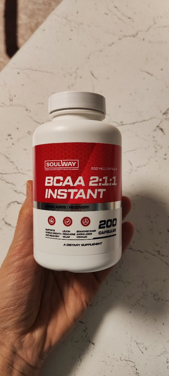 Фото покупателя №77 из 208: BCAA аминокислоты для набора мышечной массы 180 капсул, отзыв на 5 из 5, Ozon, 20 января 2024