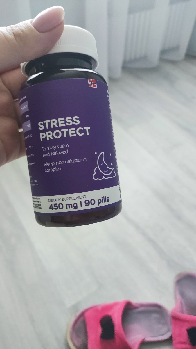 Фото покупателя №553 из 553: Антистресс комплекс для сна, природный антидепрессант, Stress Protect 450 мг 90 капсул,, отзыв на 5 из 5, Ozon, 24 апреля 2023
