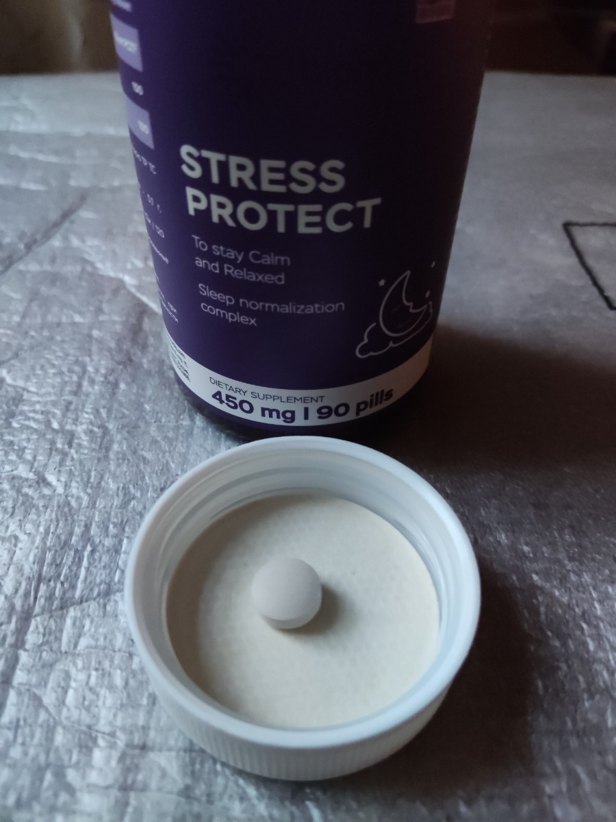 Фото покупателя №440 из 553: Антистресс комплекс для сна, природный антидепрессант, Stress Protect 450 мг 90 капсул,, отзыв на 5 из 5, Ozon, 6 июля 2024
