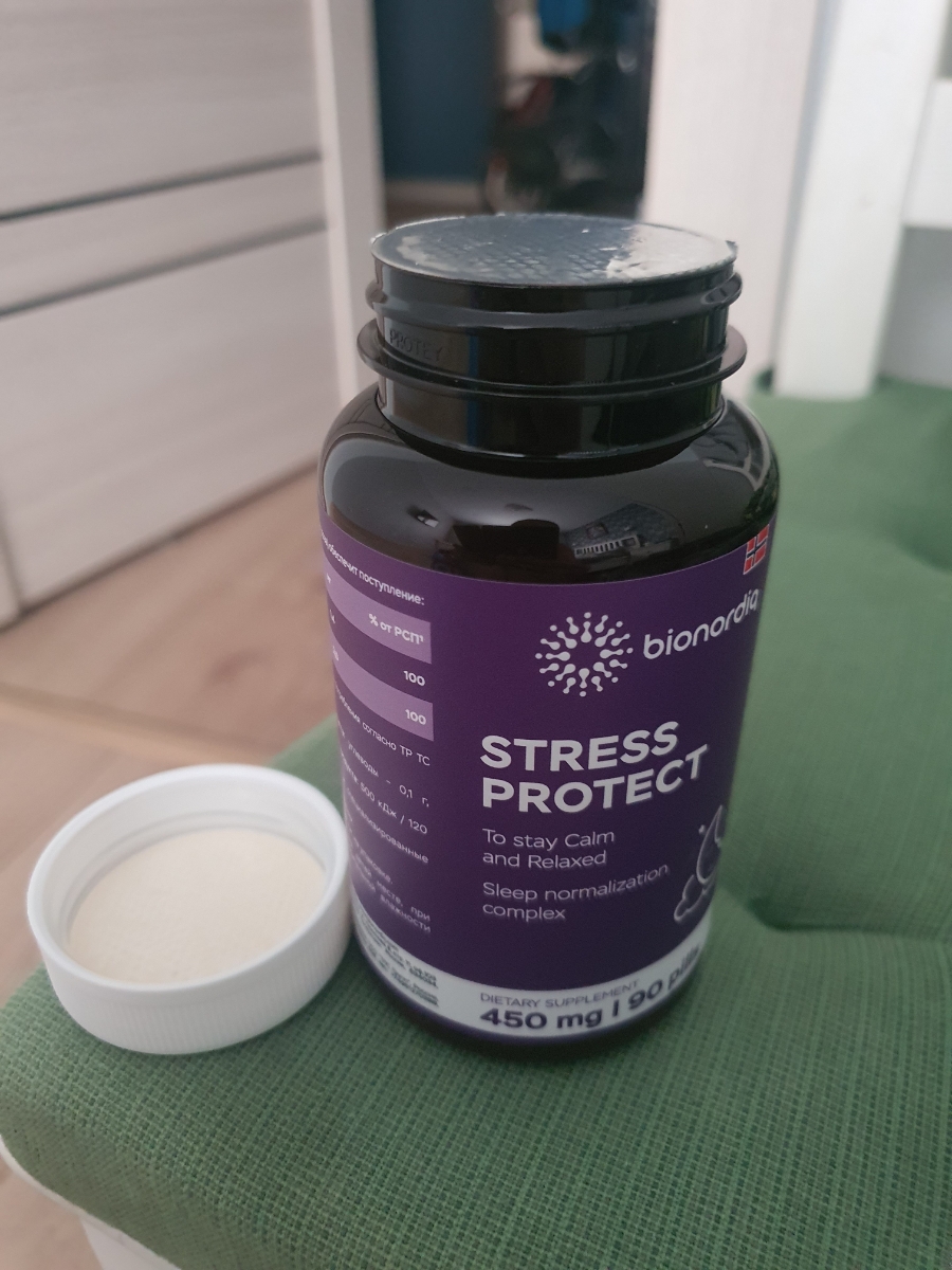 Фото покупателя №408 из 553: Антистресс комплекс для сна, природный антидепрессант, Stress Protect 450 мг 90 капсул,, отзыв на 5 из 5, Ozon, 9 июля 2024