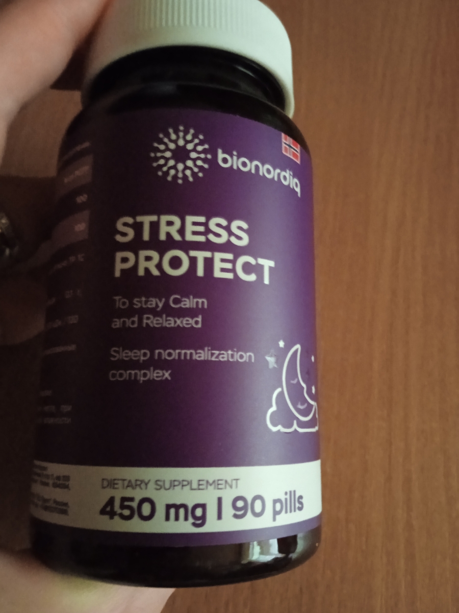 Фото покупателя №291 из 553: Антистресс комплекс для сна, природный антидепрессант, Stress Protect 450 мг 90 капсул,, отзыв на 5 из 5, Ozon, 18 июля 2024
