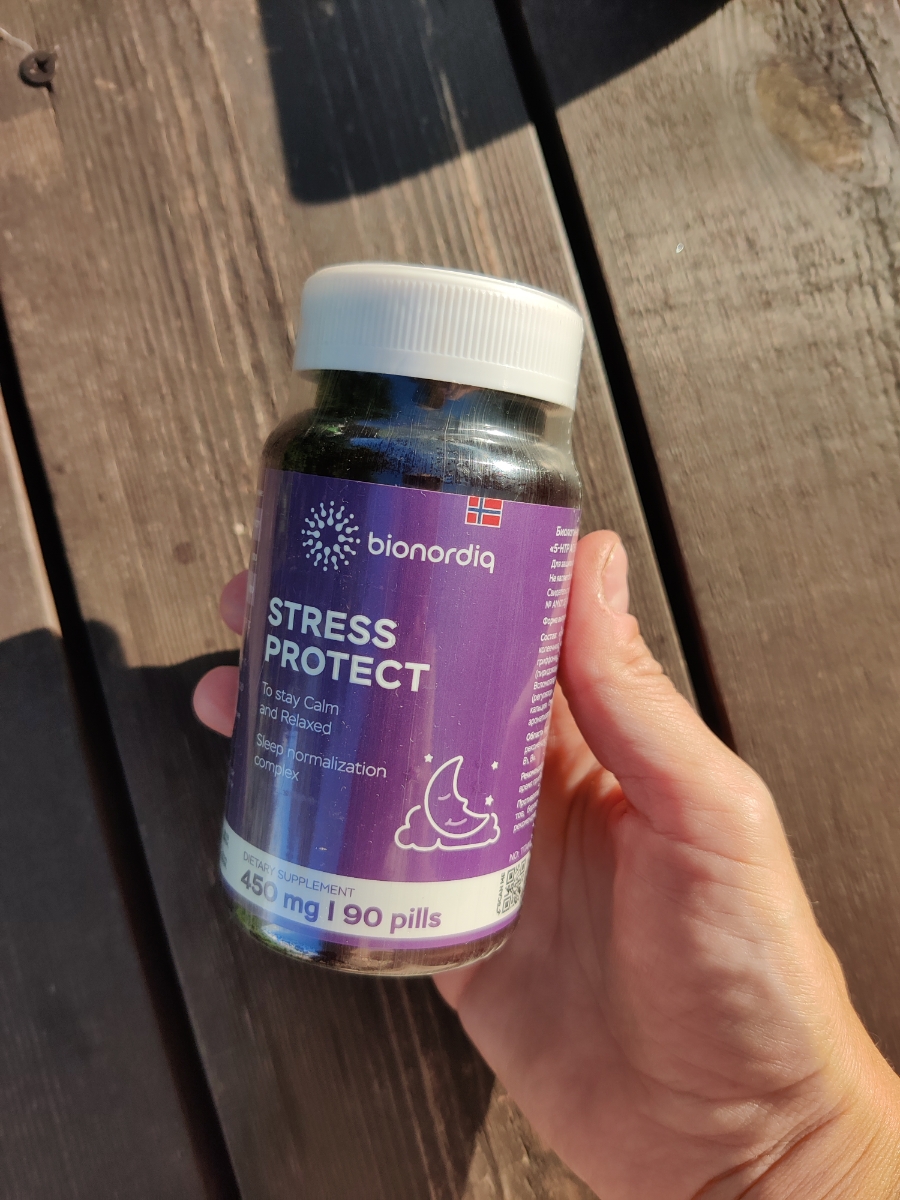 Фото покупателя №283 из 553: Антистресс комплекс для сна, природный антидепрессант, Stress Protect 450 мг 90 капсул,, отзыв на 5 из 5, Ozon, 19 июля 2024