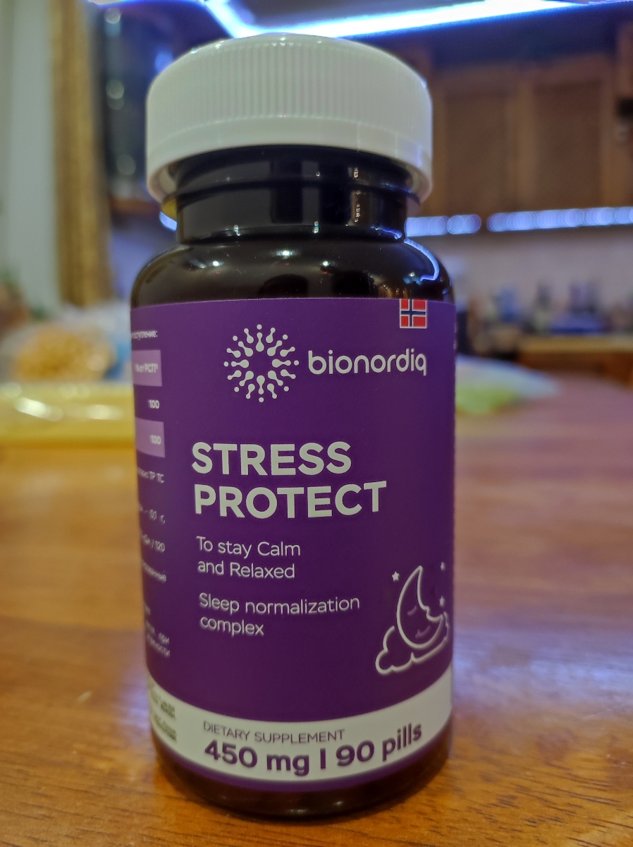 Фото покупателя №215 из 553: Антистресс комплекс для сна, природный антидепрессант, Stress Protect 450 мг 90 капсул,, отзыв на 5 из 5, Ozon, 25 июля 2024