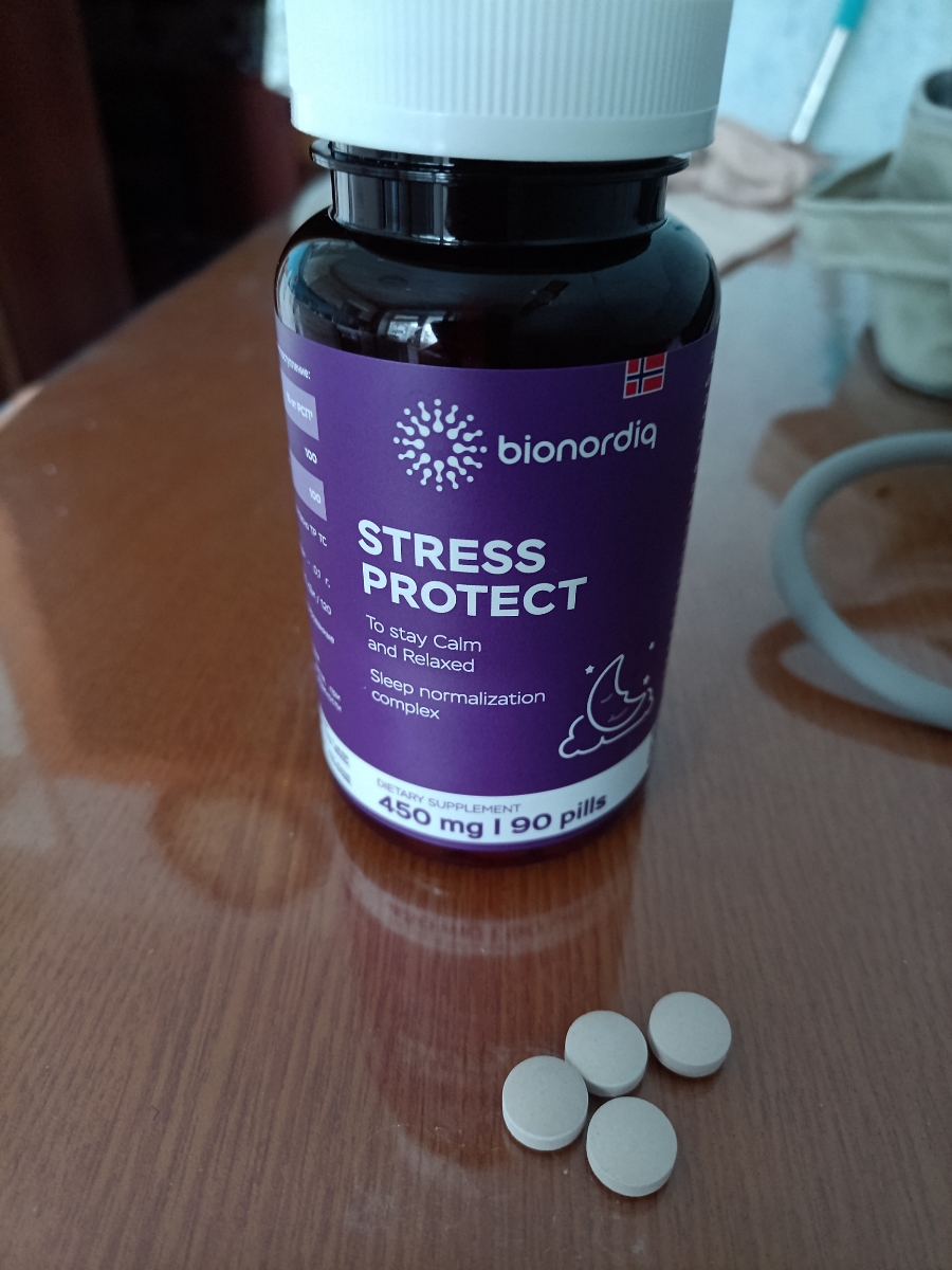 Фото покупателя №208 из 553: Антистресс комплекс для сна, природный антидепрессант, Stress Protect 450 мг 90 капсул,, отзыв на 5 из 5, Ozon, 26 июля 2024