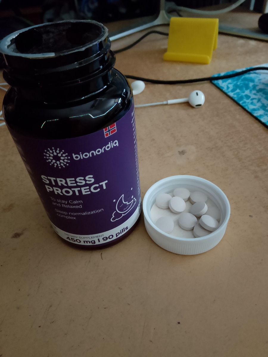 Фото покупателя №178 из 553: Антистресс комплекс для сна, природный антидепрессант, Stress Protect 450 мг 90 капсул,, отзыв на 4 из 5, Ozon, 28 июля 2024