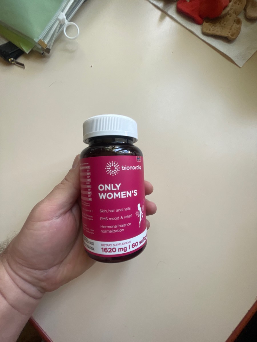 Фото покупателя №401 из 401: Витамины для женщин Only Womens bionordiq 1020 мг 60 капсул, женское здоровье, для красоты и здоровья,, отзыв на 5 из 5, Ozon, 29 июля 2023
