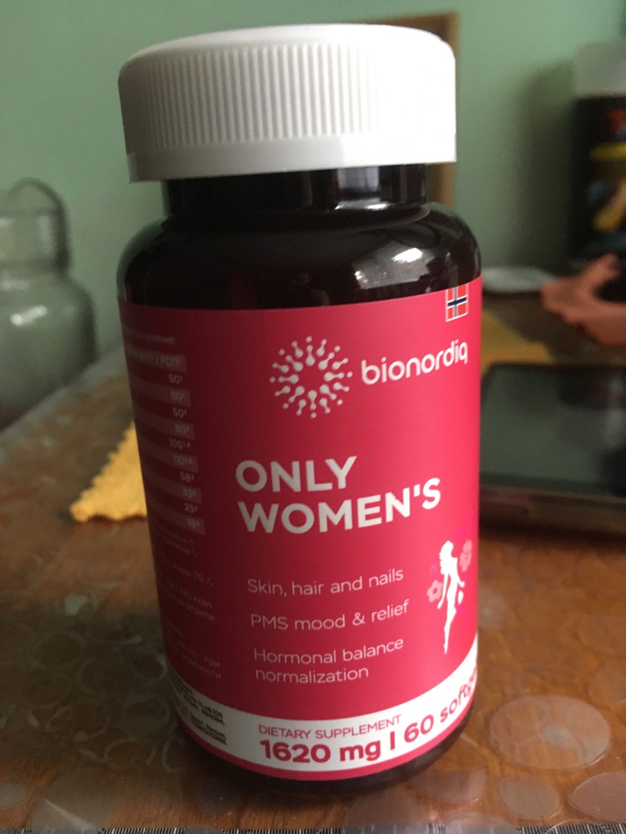 Фото покупателя №382 из 401: Витамины для женщин Only Womens bionordiq 1020 мг 60 капсул, женское здоровье, для красоты и здоровья,, отзыв на 5 из 5, Ozon, 23 июня 2024