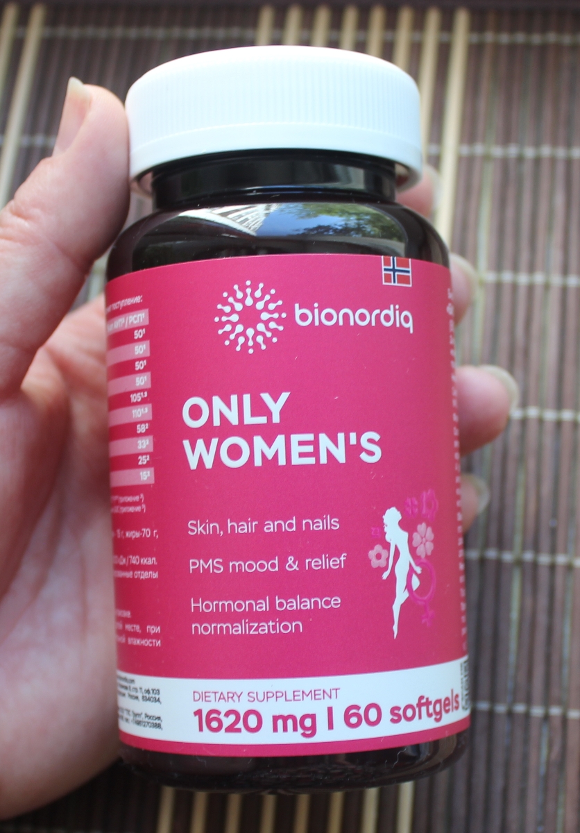 Фото покупателя №357 из 401: Витамины для женщин Only Womens bionordiq 1020 мг 60 капсул, женское здоровье, для красоты и здоровья,, отзыв на 5 из 5, Ozon, 27 июня 2024
