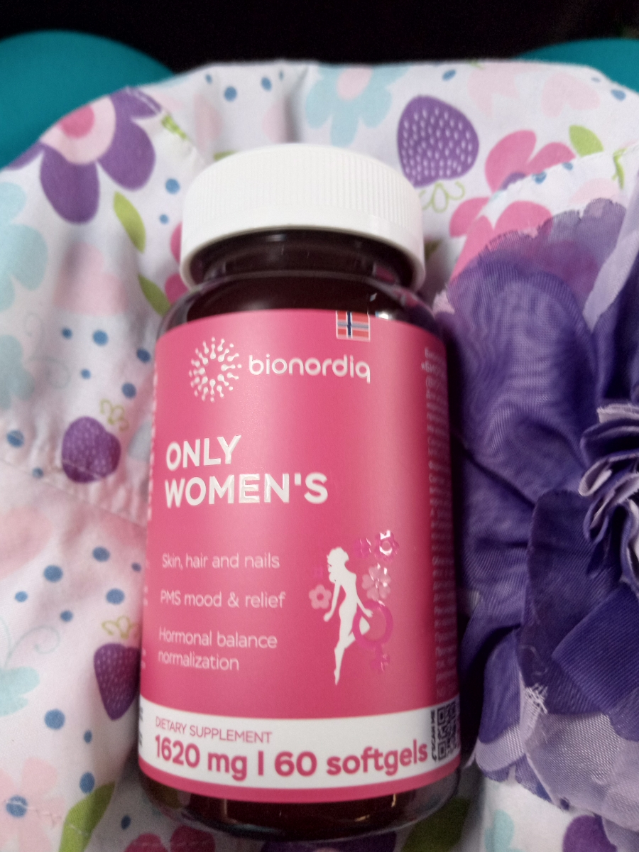 Фото покупателя №323 из 401: Витамины для женщин Only Womens bionordiq 1020 мг 60 капсул, женское здоровье, для красоты и здоровья,, отзыв на 5 из 5, Ozon, 2 июля 2024