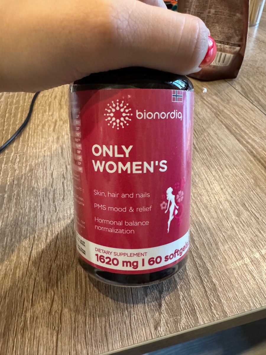 Фото покупателя №311 из 401: Витамины для женщин Only Womens bionordiq 1020 мг 60 капсул, женское здоровье, для красоты и здоровья,, отзыв на 5 из 5, Ozon, 3 июля 2024
