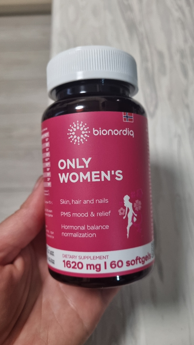 Фото покупателя №297 из 401: Витамины для женщин Only Womens bionordiq 1020 мг 60 капсул, женское здоровье, для красоты и здоровья,, отзыв на 5 из 5, Ozon, 4 июля 2024