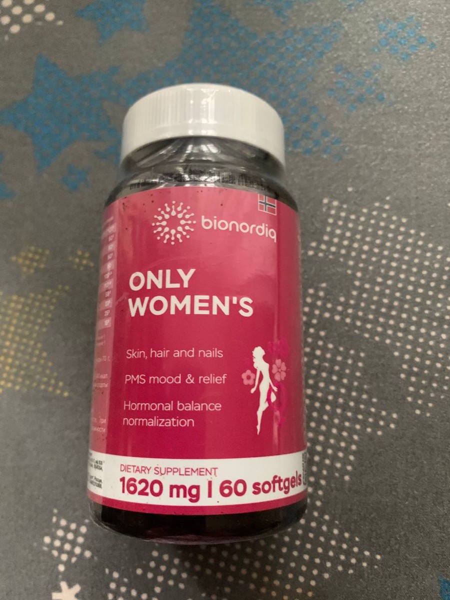 Фото покупателя №283 из 401: Витамины для женщин Only Womens bionordiq 1020 мг 60 капсул, женское здоровье, для красоты и здоровья,, отзыв на 5 из 5, Ozon, 5 июля 2024