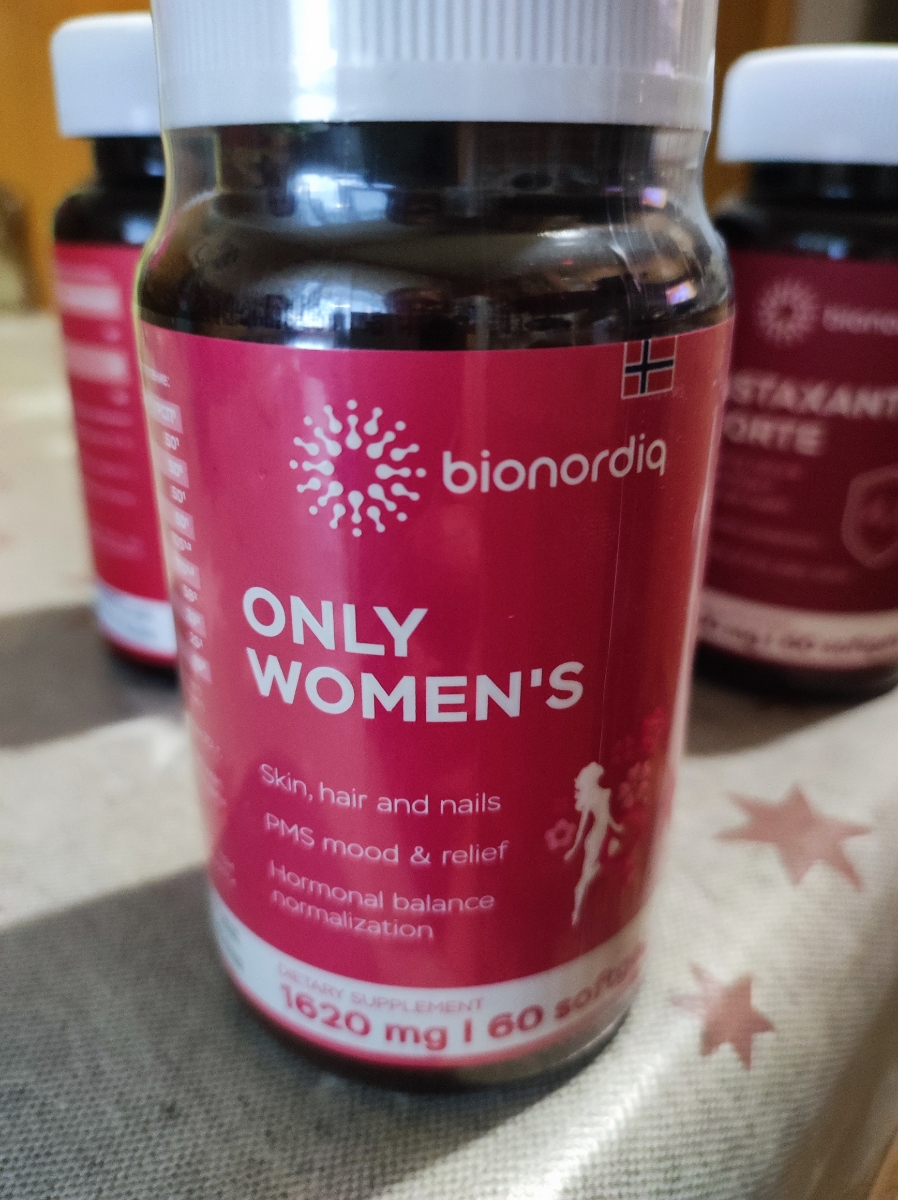 Фото покупателя №278 из 401: Витамины для женщин Only Womens bionordiq 1020 мг 60 капсул, женское здоровье, для красоты и здоровья,, отзыв на 5 из 5, Ozon, 6 июля 2024