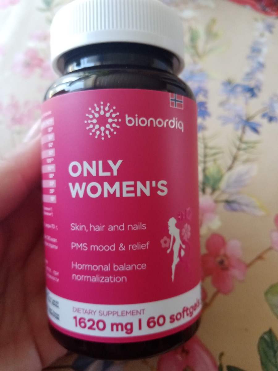 Фото покупателя №272 из 401: Витамины для женщин Only Womens bionordiq 1020 мг 60 капсул, женское здоровье, для красоты и здоровья,, отзыв на 5 из 5, Ozon, 7 июля 2024