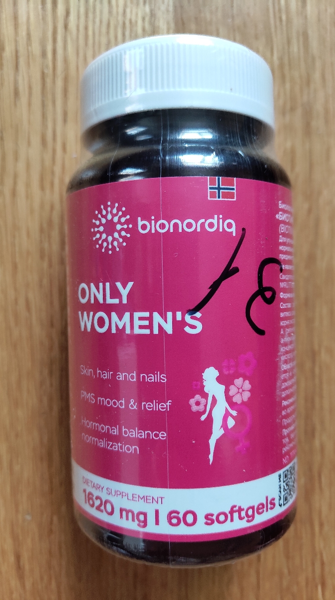 Фото покупателя №262 из 401: Витамины для женщин Only Womens bionordiq 1020 мг 60 капсул, женское здоровье, для красоты и здоровья,, отзыв на 5 из 5, Ozon, 7 июля 2024