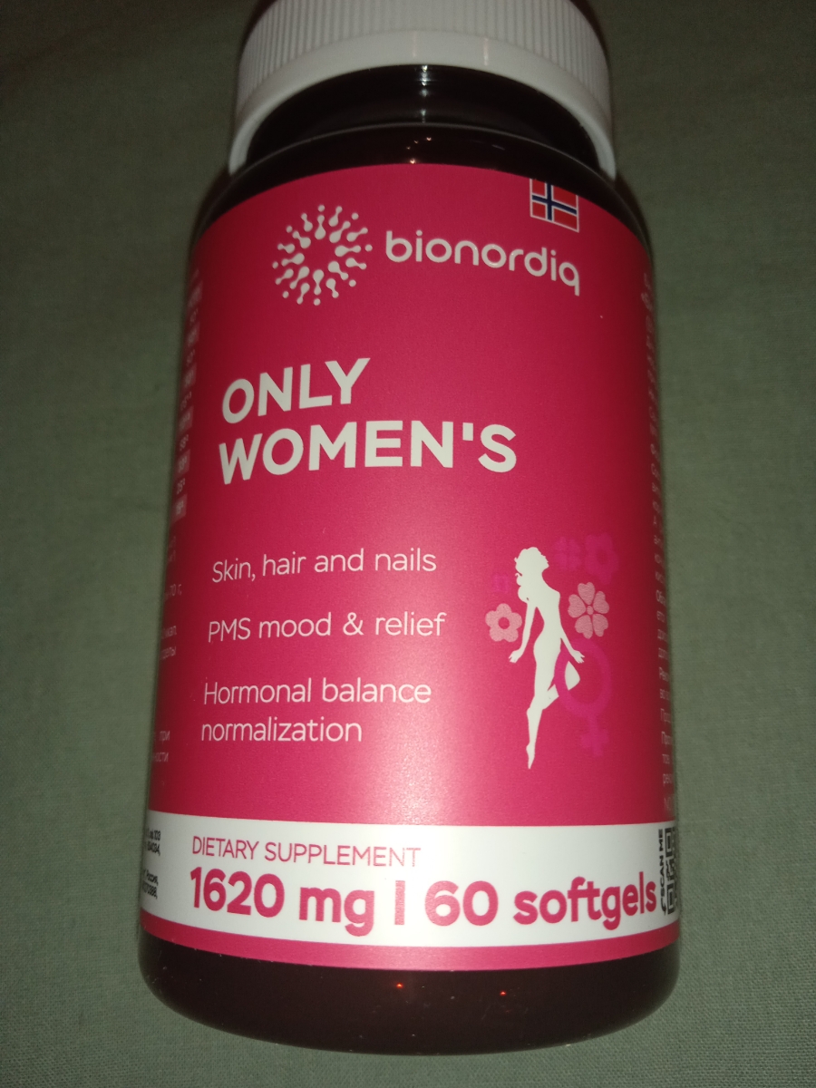 Фото покупателя №252 из 401: Витамины для женщин Only Womens bionordiq 1020 мг 60 капсул, женское здоровье, для красоты и здоровья,, отзыв на 5 из 5, Ozon, 7 июля 2024