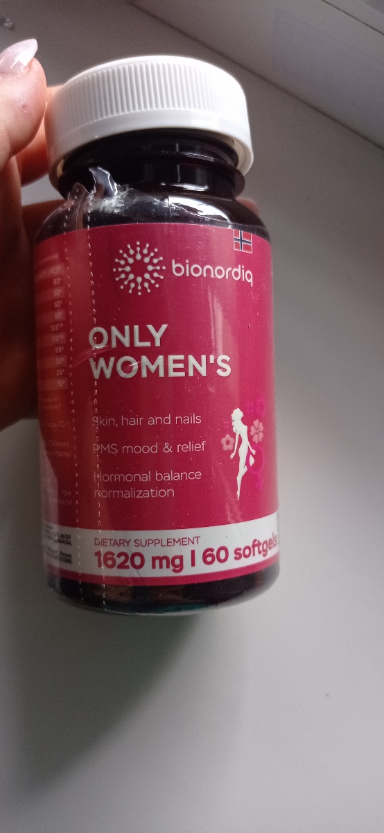 Фото покупателя №243 из 401: Витамины для женщин Only Womens bionordiq 1020 мг 60 капсул, женское здоровье, для красоты и здоровья,, отзыв на 5 из 5, Ozon, 8 июля 2024