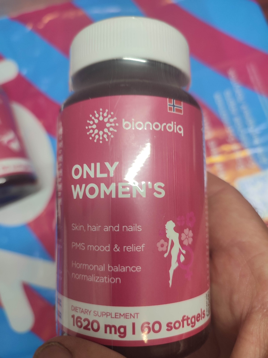 Фото покупателя №237 из 401: Витамины для женщин Only Womens bionordiq 1020 мг 60 капсул, женское здоровье, для красоты и здоровья,, отзыв на 5 из 5, Ozon, 8 июля 2024