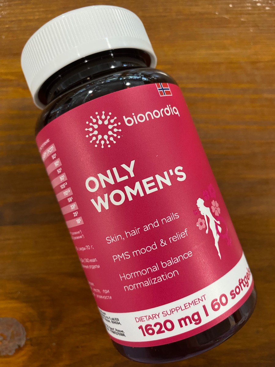 Фото покупателя №209 из 401: Витамины для женщин Only Womens bionordiq 1020 мг 60 капсул, женское здоровье, для красоты и здоровья,, отзыв на 5 из 5, Ozon, 9 июля 2024