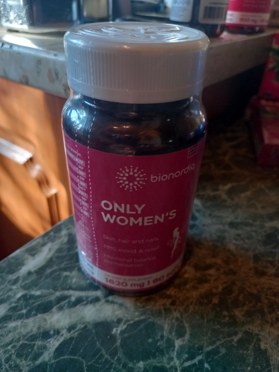 Фото покупателя №174 из 401: Витамины для женщин Only Womens bionordiq 1020 мг 60 капсул, женское здоровье, для красоты и здоровья,, отзыв на 5 из 5, Ozon, 10 июля 2024