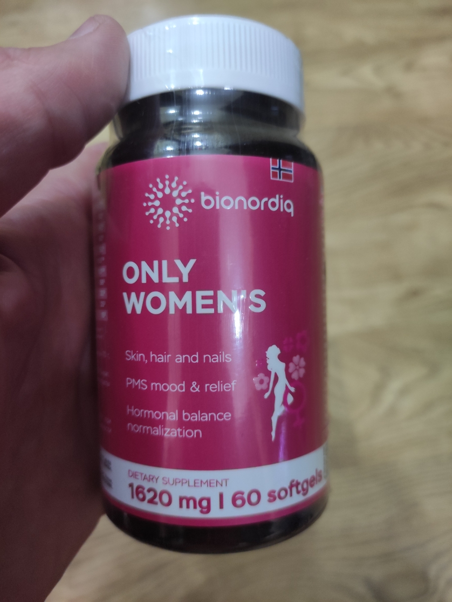 Фото покупателя №172 из 401: Витамины для женщин Only Womens bionordiq 1020 мг 60 капсул, женское здоровье, для красоты и здоровья,, отзыв на 5 из 5, Ozon, 10 июля 2024