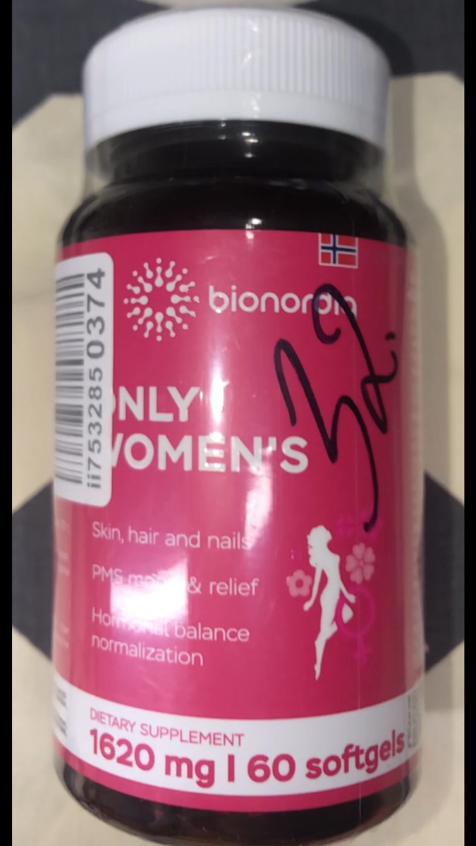 Фото покупателя №34 из 401: Витамины для женщин Only Womens bionordiq 1020 мг 60 капсул, женское здоровье, для красоты и здоровья,, отзыв на 4 из 5, Ozon, 12 ноября 2024
