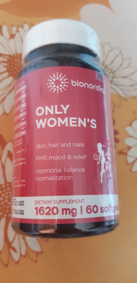 Фото покупателя №159 из 401: Витамины для женщин Only Womens bionordiq 1020 мг 60 капсул, женское здоровье, для красоты и здоровья,, отзыв на 5 из 5, Ozon, 11 июля 2024