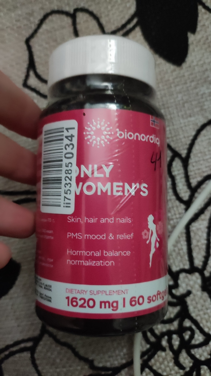Фото покупателя №133 из 401: Витамины для женщин Only Womens bionordiq 1020 мг 60 капсул, женское здоровье, для красоты и здоровья,, отзыв на 5 из 5, Ozon, 13 июля 2024