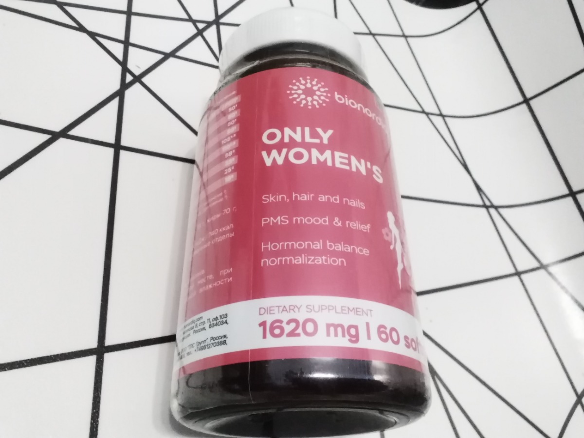 Фото покупателя №123 из 401: Витамины для женщин Only Womens bionordiq 1020 мг 60 капсул, женское здоровье, для красоты и здоровья,, отзыв на 5 из 5, Ozon, 13 июля 2024