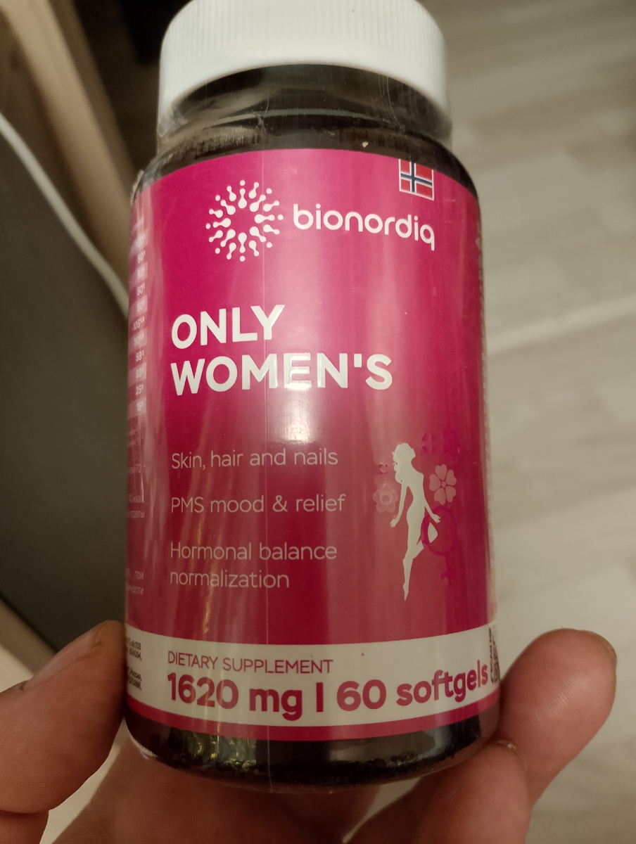 Фото покупателя №121 из 401: Витамины для женщин Only Womens bionordiq 1020 мг 60 капсул, женское здоровье, для красоты и здоровья,, отзыв на 5 из 5, Ozon, 13 июля 2024