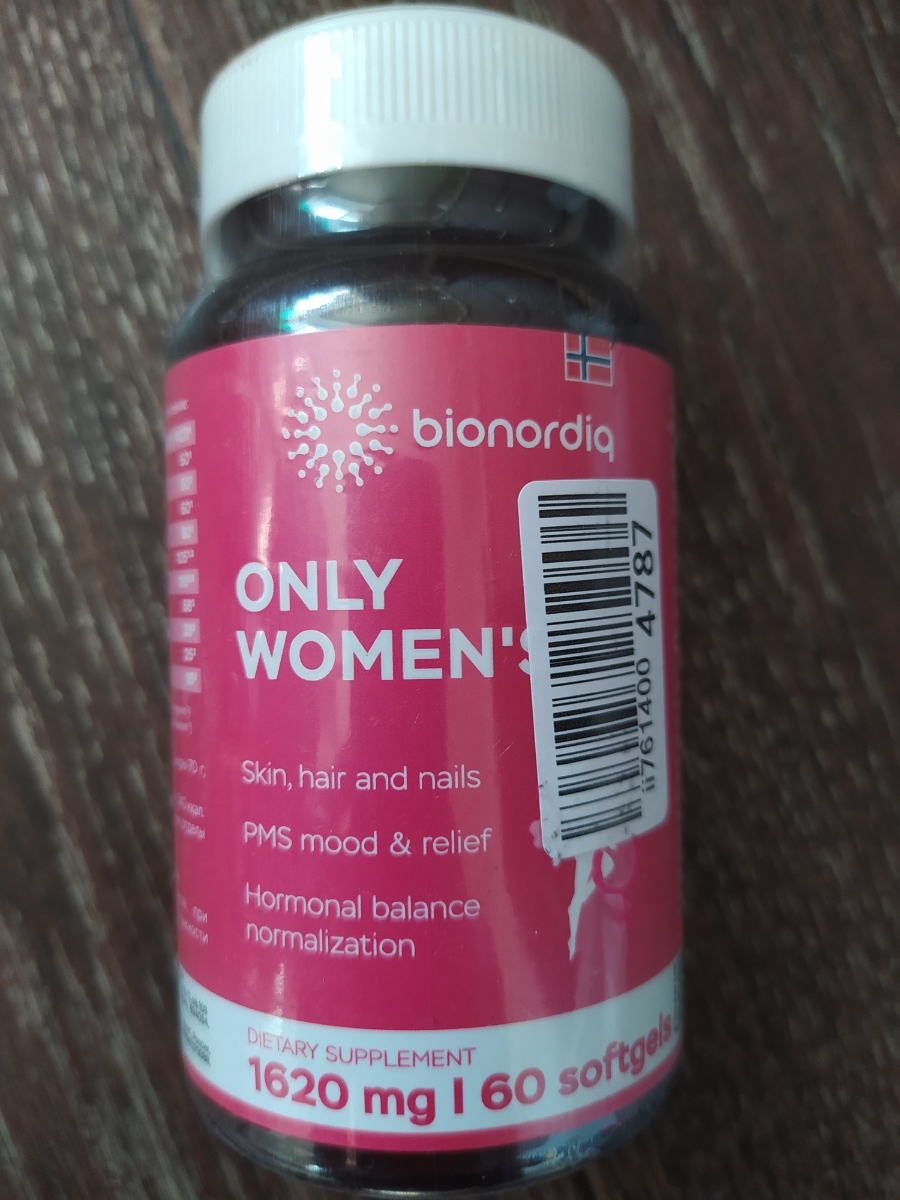 Фото покупателя №118 из 401: Витамины для женщин Only Womens bionordiq 1020 мг 60 капсул, женское здоровье, для красоты и здоровья,, отзыв на 4 из 5, Ozon, 13 июля 2024