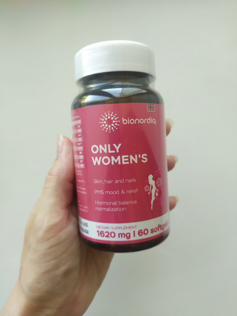 Фото покупателя №105 из 401: Витамины для женщин Only Womens bionordiq 1020 мг 60 капсул, женское здоровье, для красоты и здоровья,, отзыв на 5 из 5, Ozon, 14 июля 2024