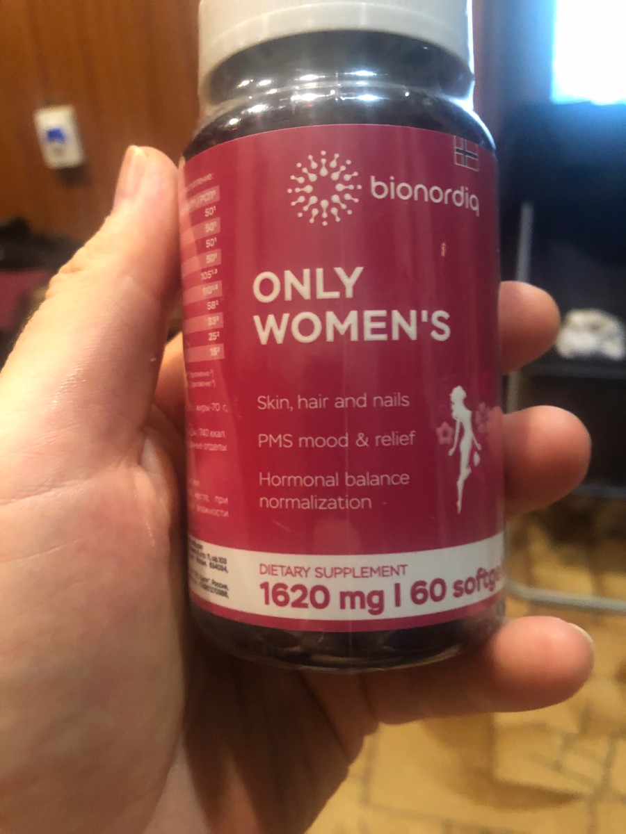 Фото покупателя №104 из 401: Витамины для женщин Only Womens bionordiq 1020 мг 60 капсул, женское здоровье, для красоты и здоровья,, отзыв на 5 из 5, Ozon, 14 июля 2024